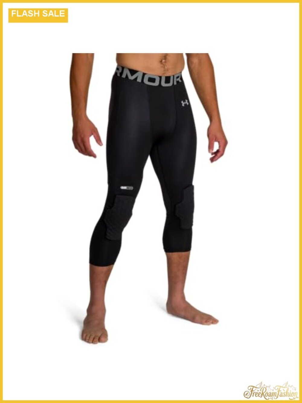 McDavid HEX Padded Basketball Compression Tights 3/4 Capri